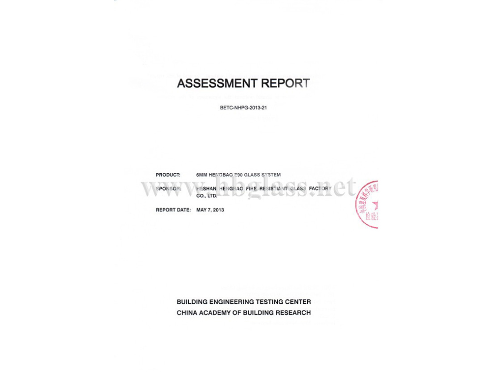 2013年6mm評估報(bào)告